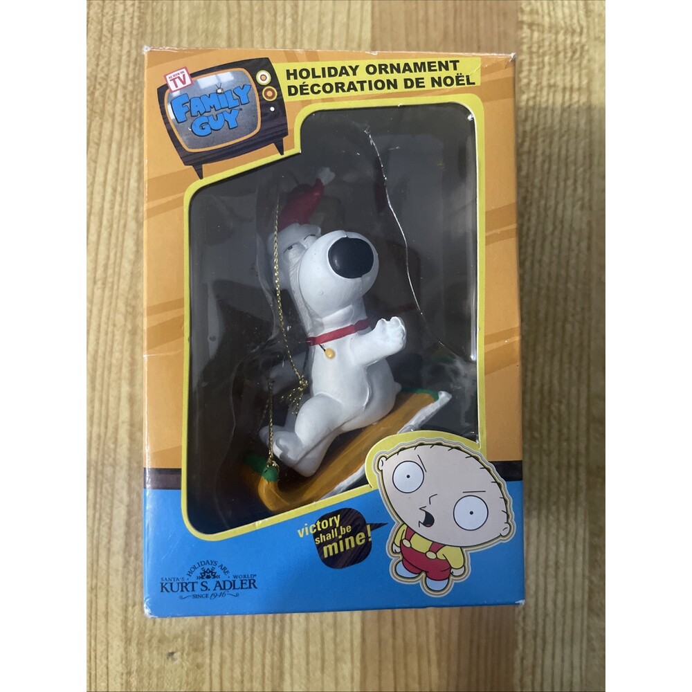 Family Guy Christmas Ornament Brian The Dog 2.5 Inches Kurt Adler